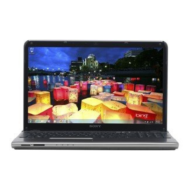 buy used Computers Sony SVE1511DFYS VAIO E Series Aluminium 15.5 Inch Laptop